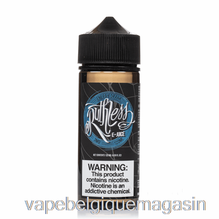 Boisson énergisante Jetable Vape - Vapeur Impitoyable - 120ml 0mg